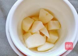 冰糖桂花炖梨的做法图解4