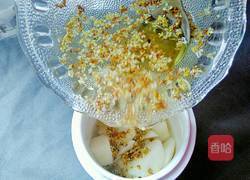 冰糖桂花炖梨的做法图解5