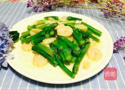 清炒芦笋虾仁的做法图解10