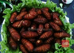 油炸蚕蛹的做法图解6