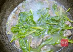 小白菜滑肉汤的做法图解11