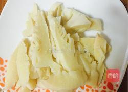 春笋炒腊味的做法图解2