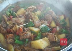 新疆家庭自制大盘鸡的做法图解16