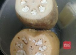 冰糖桂花糯米藕的做法图解2