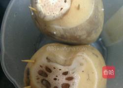 冰糖桂花糯米藕的做法图解3