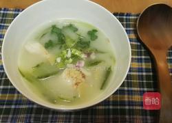 丝瓜腕鱼汤的做法图解6