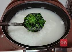 牛肉菠菜粥的做法图解9