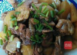 红烧鸡块烧土豆的做法图解4