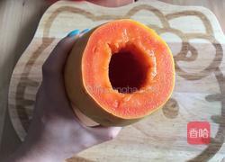 木瓜杏仁冻的做法图解2