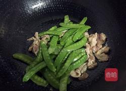 荷兰豆炒肉的做法图解6