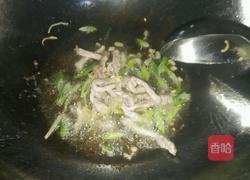 肉丝炒豆苗的做法图解4