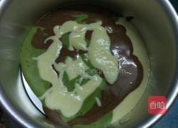 迷彩戚风蛋糕的做法图解12
