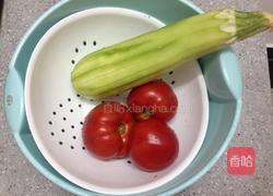 番茄烩西葫芦的做法图解1