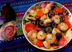 海参胡萝卜炒虾仁的做法图解10