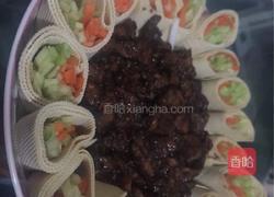 京酱肉丝团团圆圆的做法图解8