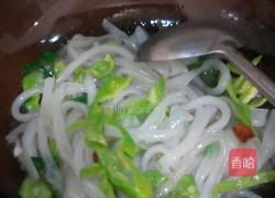 青椒粉皮的做法图解3