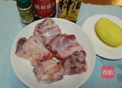 土豆烤焗猪展肉的做法图解1