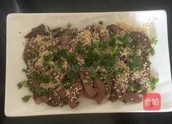 凉拌羊心的做法图解4