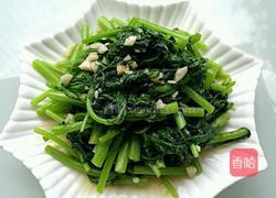 清炒皇帝菜的做法图解5