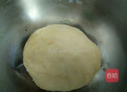 白皮红豆 紫薯饼的做法图解3