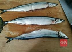 香煎秋刀鱼的做法图解1