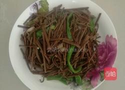 炒蕨菜的做法图解5