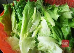 清炒生菜的做法图解1