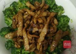 秘制西兰花炒肉的做法图解8