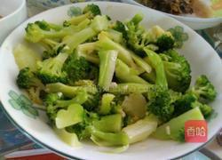 蒜末西兰花的做法图解6
