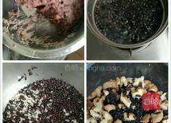 黑豆核桃粥的做法图解3