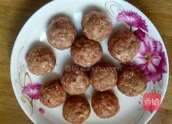 虾仁牛肉萝卜丸子汤的做法图解8