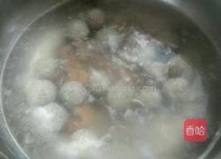 虾仁牛肉萝卜丸子汤的做法图解11