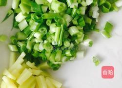 雪菜毛豆的做法图解3