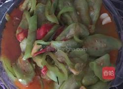 尖椒炒丝瓜的做法图解3