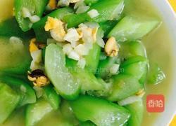 淡菜烧丝瓜的做法图解7