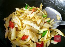 呛炒石笋的做法图解3