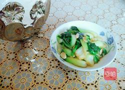 清炒油菜的做法图解7