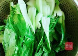 清炒油菜的做法图解2