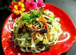 皮蛋什锦凉拌面的做法图解14