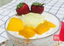 榴莲芒果西米露附煮西米最简单的方法的做法图解5