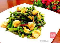 芦笋炒虾仁的做法图解16