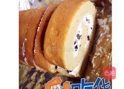 抹茶蜜豆蛋糕卷的做法图解6