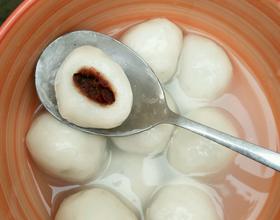 豆沙馅汤圆[图]