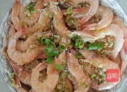 蒜蓉粉丝蒸大虾的做法图解6