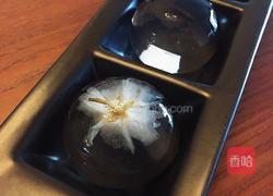 樱花水信玄饼的做法图解1