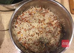 秫米(粘高粱)花豆粽子的做法图解4