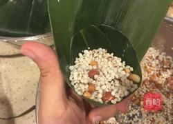 秫米(粘高粱)花豆粽子的做法图解7