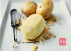 炸薯丝 配菜西式的做法图解1