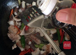 双椒炒章鱼的做法图解7