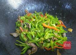 青椒炒鸡杂的做法图解12